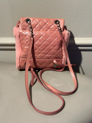CHANEL SHEARLING PARIS-SALZBURG BACKPACK