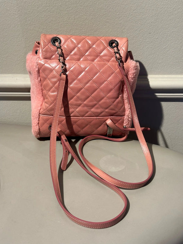 CHANEL SHEARLING PARIS-SALZBURG BACKPACK