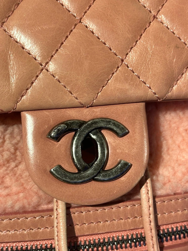 CHANEL SHEARLING PARIS-SALZBURG BACKPACK