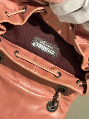 CHANEL SHEARLING PARIS-SALZBURG BACKPACK
