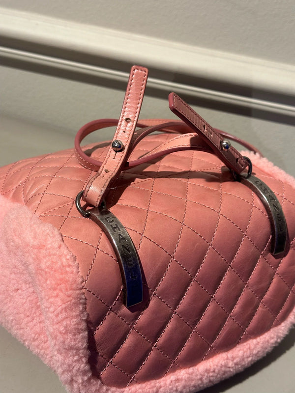 CHANEL SHEARLING PARIS-SALZBURG BACKPACK