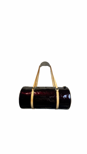Louis Vuitton Bedford Handbag Amarante Shoulder Bag Maroon Burgundy patent leather varnish vintage unique LV monogram