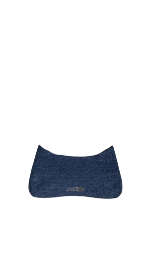 Jacquemus Le Bisou Gros Grain Blue Crossbody Bag