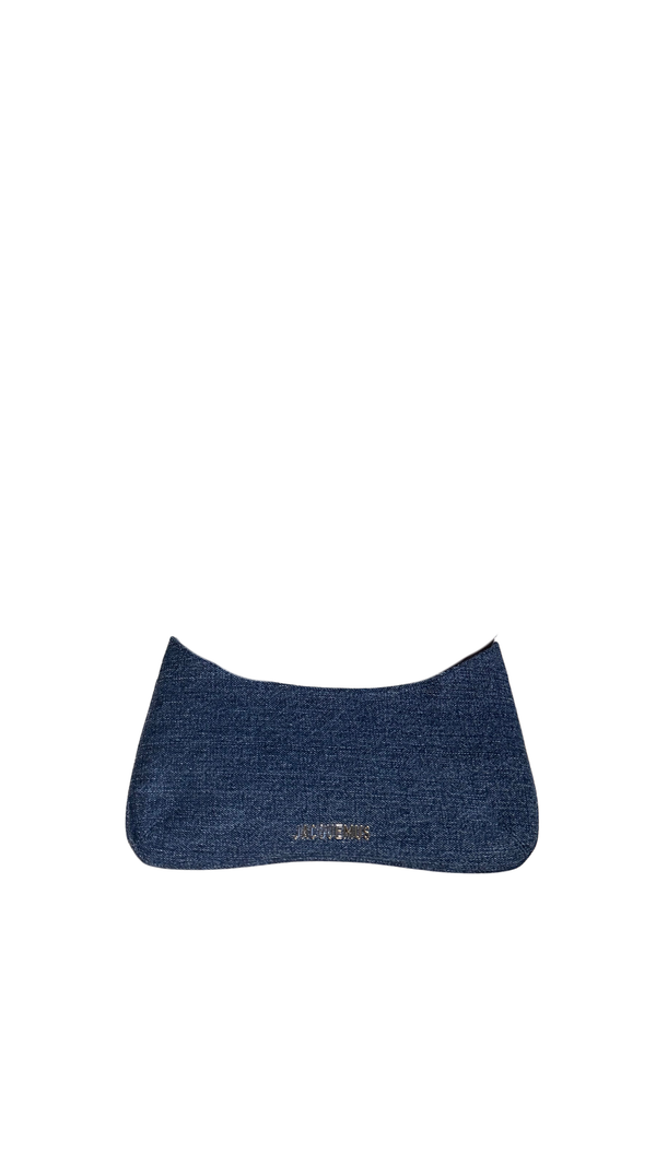 Jacquemus Le Bisou Gros Grain Blue Crossbody Bag