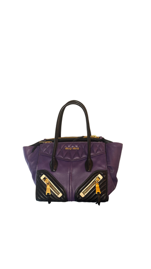 PURPLE MIU MIU BAG