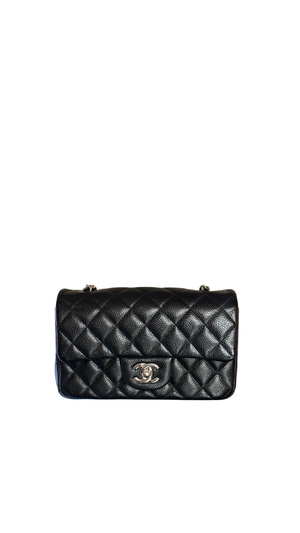 CHANEL SMALL RECTANGULAR - SILVER HARDWARE