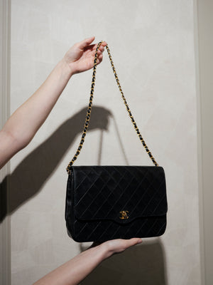 CHANEL VINTAGE SINGLE FLAP
