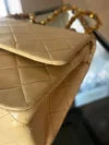 CHANEL MEDIUM FLAP - BEIGE