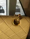 CHANEL MEDIUM FLAP - BEIGE