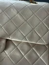 CHANEL MEDIUM FLAP - BEIGE