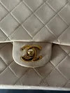 CHANEL MEDIUM FLAP - BEIGE
