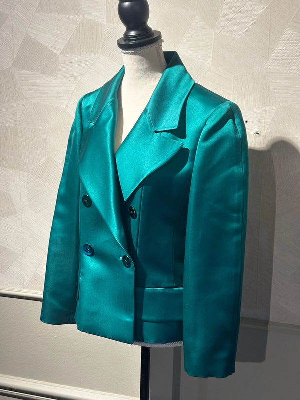 EMERALD GREEN CHANEL BLAZER