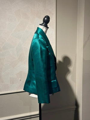 EMERALD GREEN CHANEL BLAZER