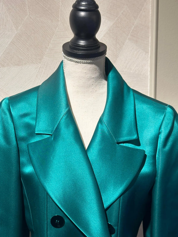 EMERALD GREEN CHANEL BLAZER