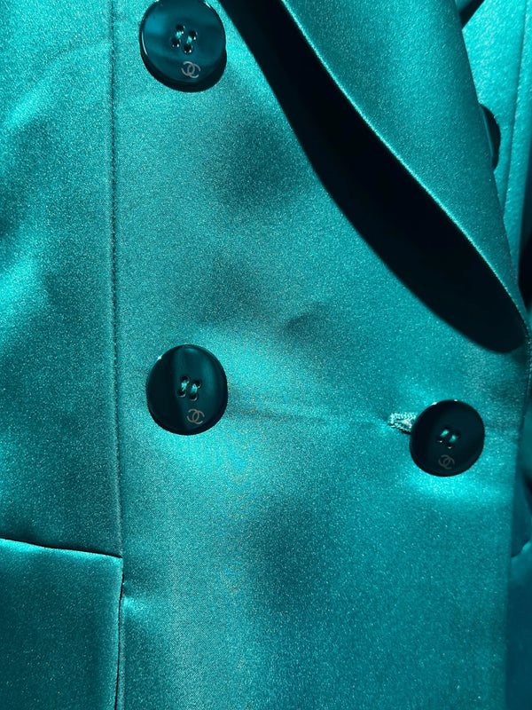 EMERALD GREEN CHANEL BLAZER
