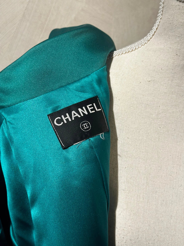 EMERALD GREEN CHANEL BLAZER