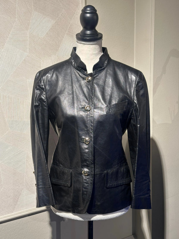 GUCCI LEATHER JACKET - S