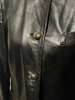 GUCCI LEATHER JACKET - S