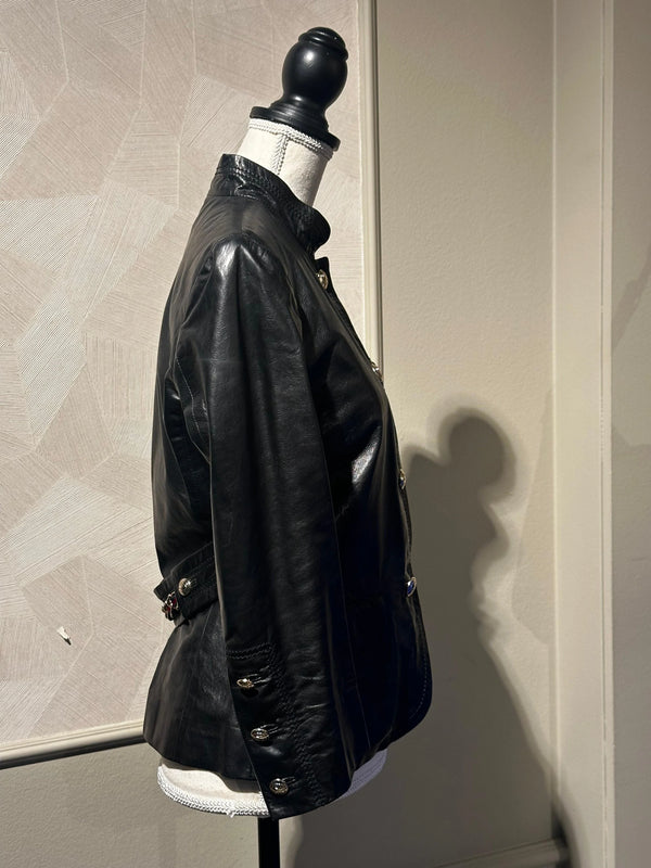 GUCCI LEATHER JACKET - S