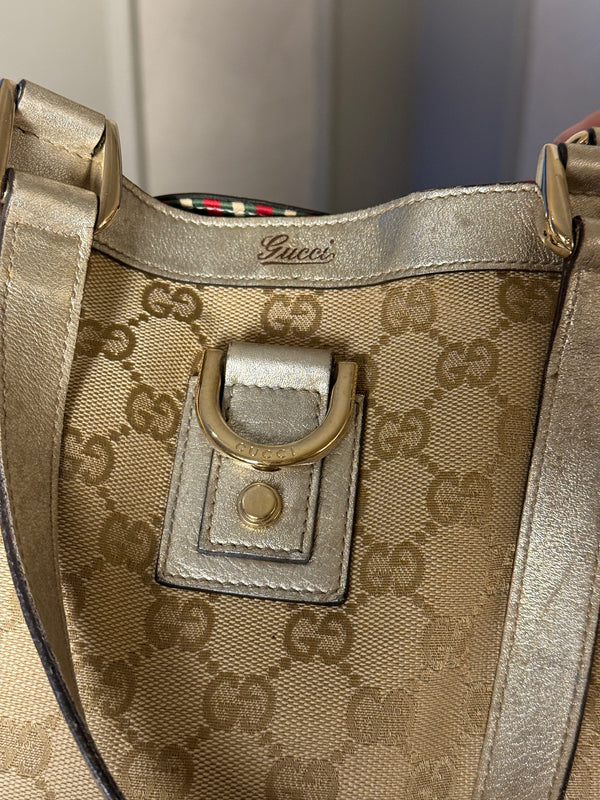 GUCCI ABBEY D-RING TOTE BAG