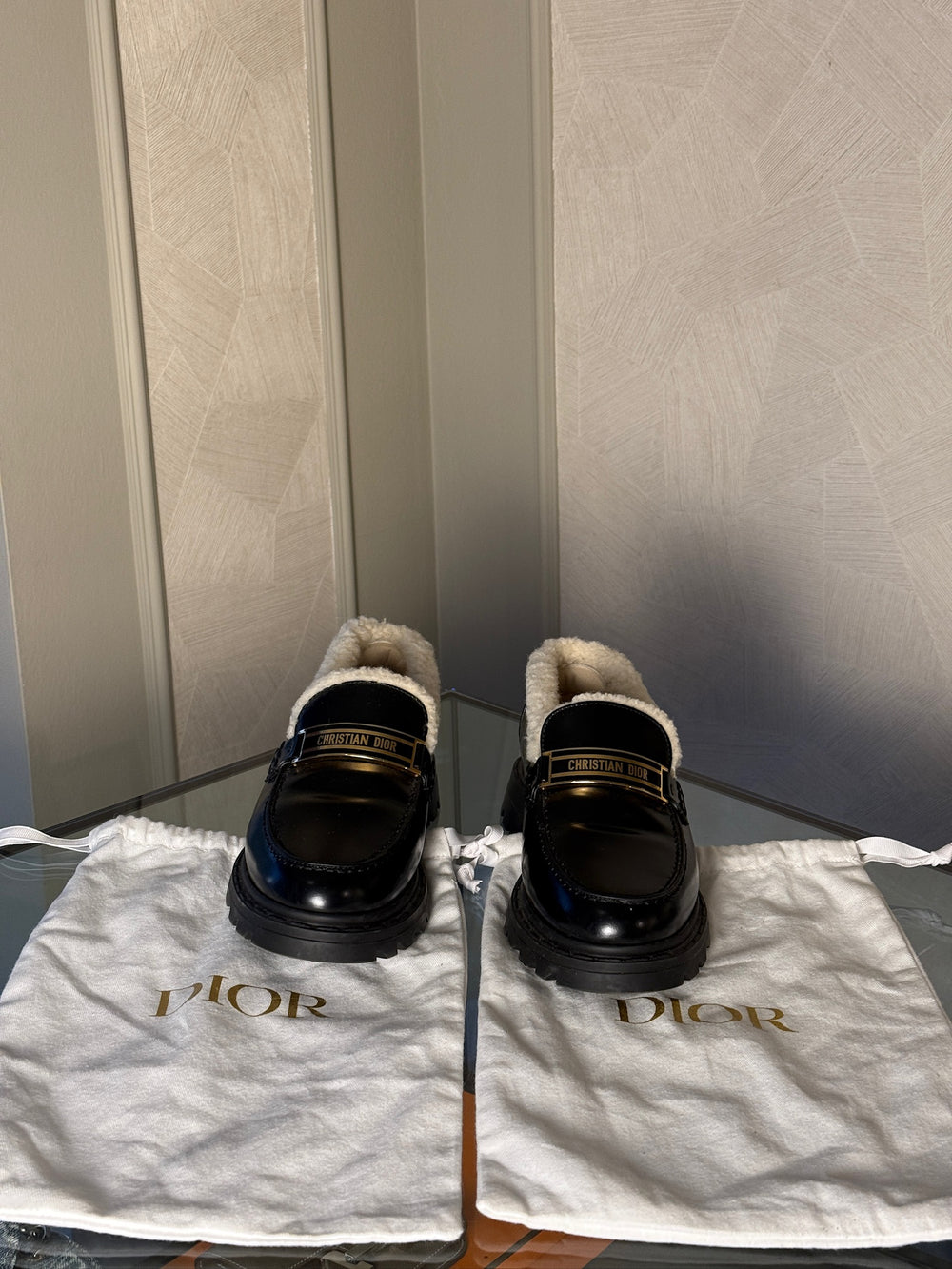 DIOR LOAFERS - SIZE 38