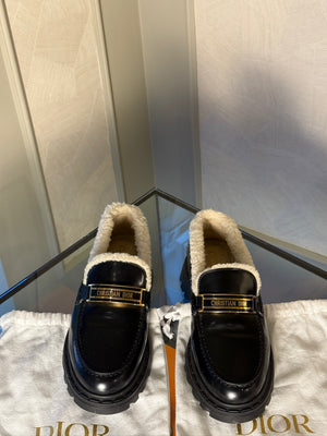 DIOR LOAFERS - SIZE 38