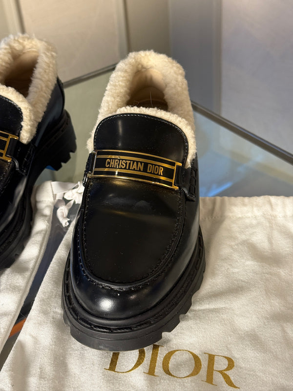 DIOR LOAFERS - SIZE 38