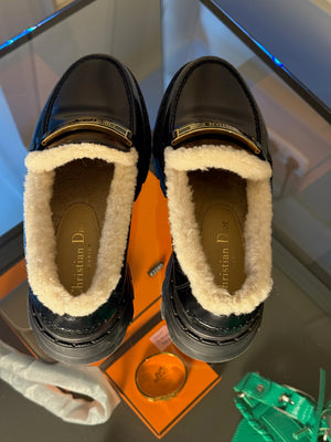 DIOR LOAFERS - SIZE 38