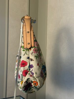 GUCCI FLORA HORSEBIT HOBO BAG