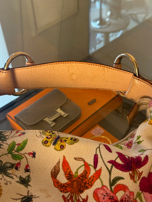 GUCCI FLORA HORSEBIT HOBO BAG