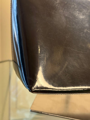 GUCCI BAMBOO BAG - PATENT LEATHER