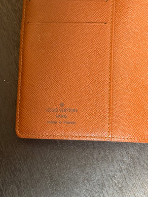 Louis Vuitton Monogram LV Small Ring Agenda Diary Notebook Cover Classic Style Chic mini planner brown leather
