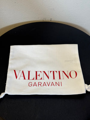 Valentino Garavani Rockstud pumps clear PVC design and signature platinum-finish studs EU38 with dustbag and box