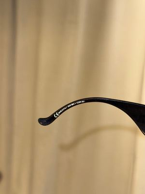 Christian Dior by John Galliano Vintage Dior Bike 4 Black Rimless Shield Sunglasses Silver Studs Y2K Archive