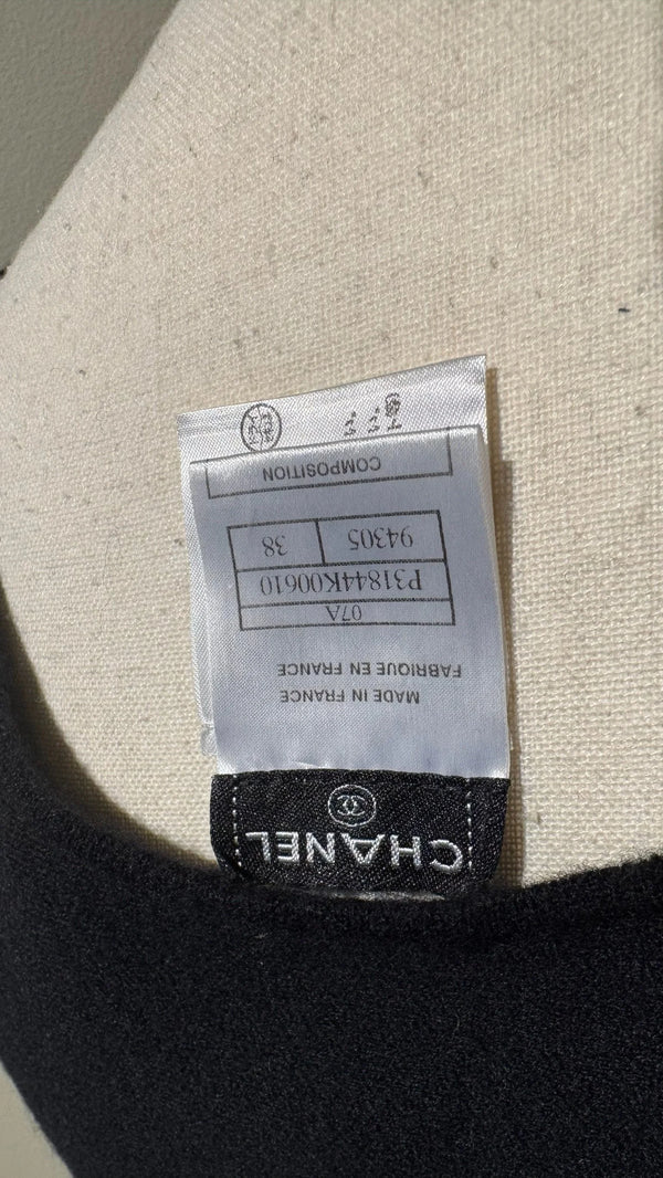 CHANEL KNIT DRESS - SIZE 38