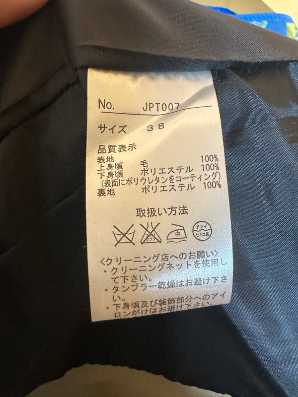 Jean Paul Gaultier x Sept Premières 2015 collaboration PVC Edgy Trench Coat in Beige and Black EU 38 Japan Exclusive