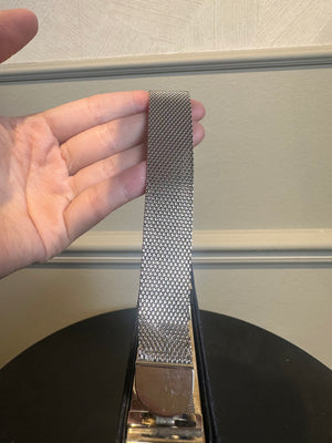 Louis Vuitton Ange MM Shoulder Bag black suede vintage unique twist lock LV monogram metal body