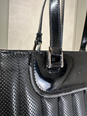 Christian Dior Denim Montaigne Cadillac Shoulder Bag 2001 John Galliano Rare Car Detailing Vintage Number plate