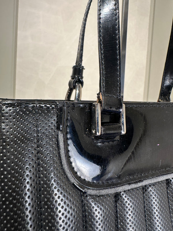 Christian Dior Denim Montaigne Cadillac Shoulder Bag 2001 John Galliano Rare Car Detailing Vintage Number plate