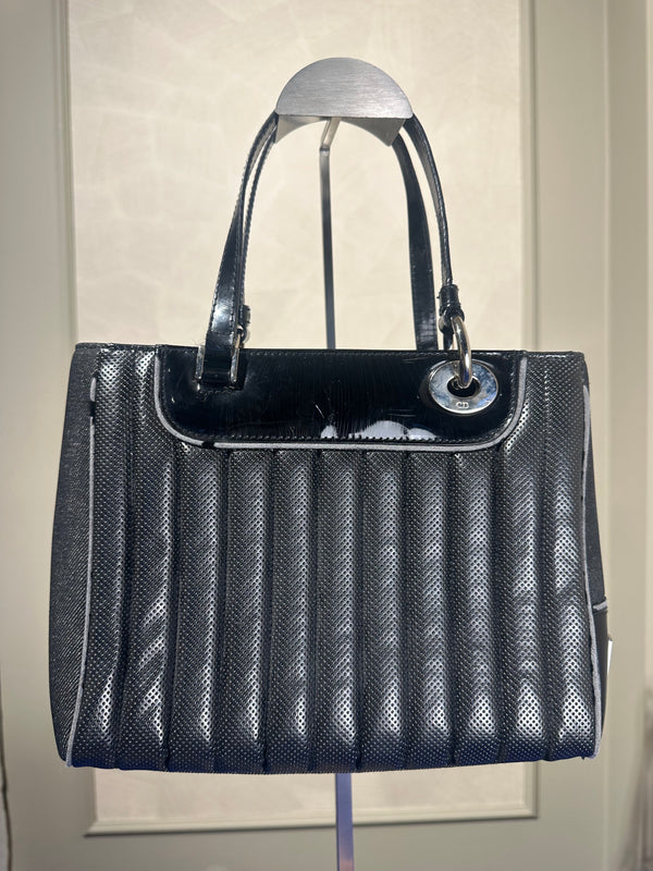Christian Dior Denim Montaigne Cadillac Shoulder Bag 2001 John Galliano Rare Car Detailing Vintage Number plate