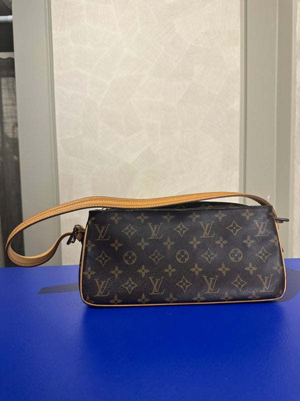 Louis Vuitton Viva Cite MM Trotter Shoulder bag Leather Monogram Iconic Classic LV Brown