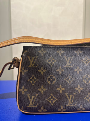 Louis Vuitton Viva Cite MM Trotter Shoulder bag Leather Monogram Iconic Classic LV Brown