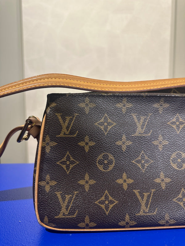 Louis Vuitton Viva Cite MM Trotter Shoulder bag Leather Monogram Iconic Classic LV Brown
