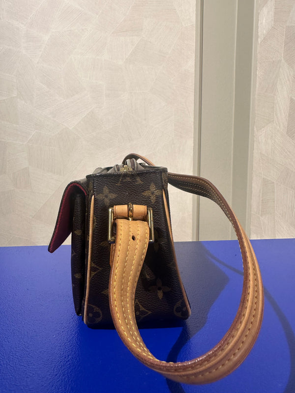 Louis Vuitton Viva Cite MM Trotter Shoulder bag Leather Monogram Iconic Classic LV Brown