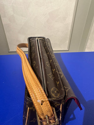 Louis Vuitton Viva Cite MM Trotter Shoulder bag Leather Monogram Iconic Classic LV Brown