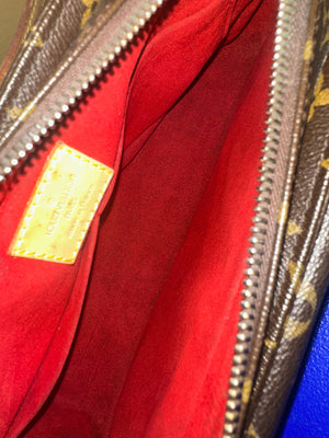 Louis Vuitton Viva Cite MM Trotter Shoulder bag Leather Monogram Iconic Classic LV Brown