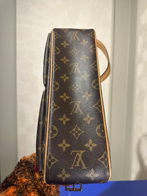 Louis Vuitton Viva Cite MM Trotter Shoulder bag Leather Monogram Iconic Classic LV Brown