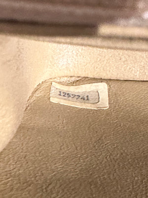 Chanel Beige Small Curved Flap Quilted Lambskin Vintage CC Half Moon Single Flap Shoulder 24k Gold chain Hardware Classic Iconic