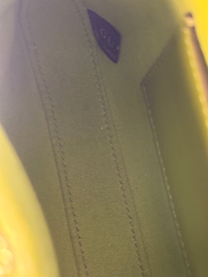 Gucci Sequin Canvas Lizard Crystal GG Monogram Mini Jackie 1961 Green