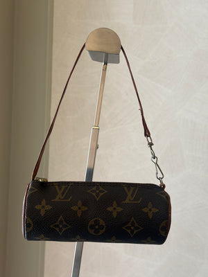 Louis Vuitton Papillon mini vintage LV circle bag bowler bag Monogram Beautiful classic pochette